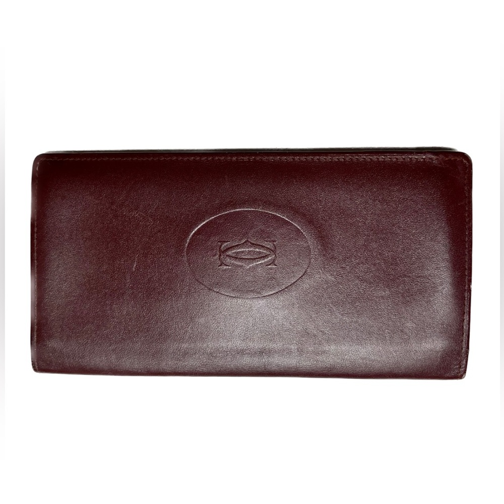 CARTIER Bifold Leather Wallet